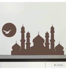 Sticker mosquée soleil