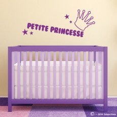 Sticker petite princesse