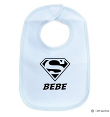 Bavoir personnalisé SUPER BEBE