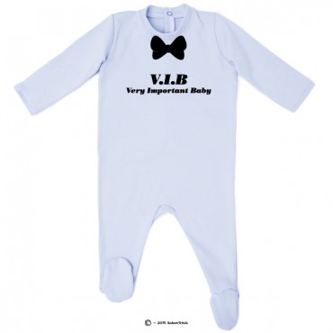 Pyjama bio personnalisable Very Important Baby