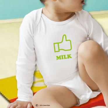 Body personnalisé J'aime Milk