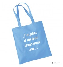 Tote bag plus d'un tour dans mon sac