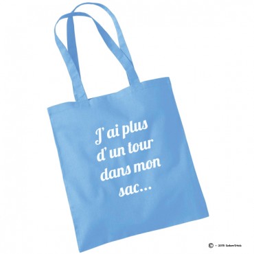 Tote bag plus d'un tour dans mon sac