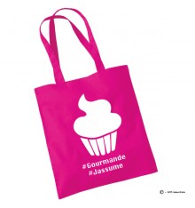 Tote bag gourmande cupcake