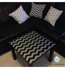 Sticker chevron table LACK