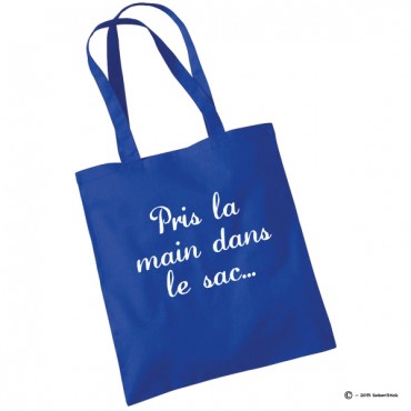 Tote bag pris la main dans le sac