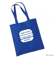 Tote bag junk food addict