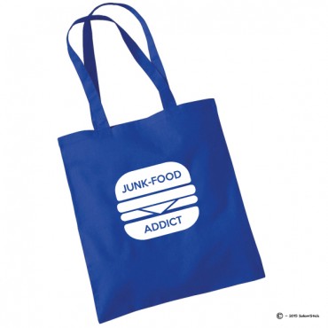 Tote bag junk food addict