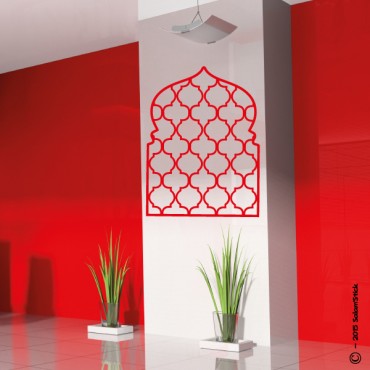 Sticker mural motifs orientaux