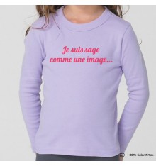 Tee-Shirt personnalisé sage comme une image