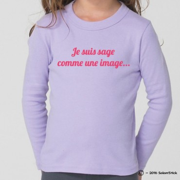 Tee-Shirt personnalisé sage comme une image