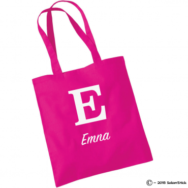 Shopping bag monogramme