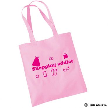 Shopping bag shopping addict