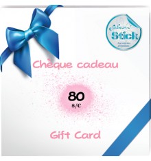 Chèque cadeau 80 €