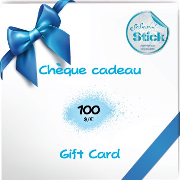 Chèque cadeau 100 € Chèque cadeau 100 €