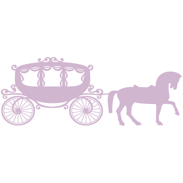 Sticker Carrosse De Princesse