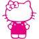 Sticker Kitty salopette