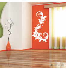 Sticker arabesque florale