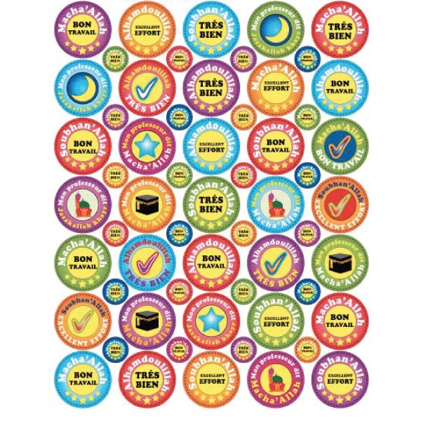 Stickers Enseignants  Etoile d'Or Autocollants Mini Récompense / Tableaux  de Récompense